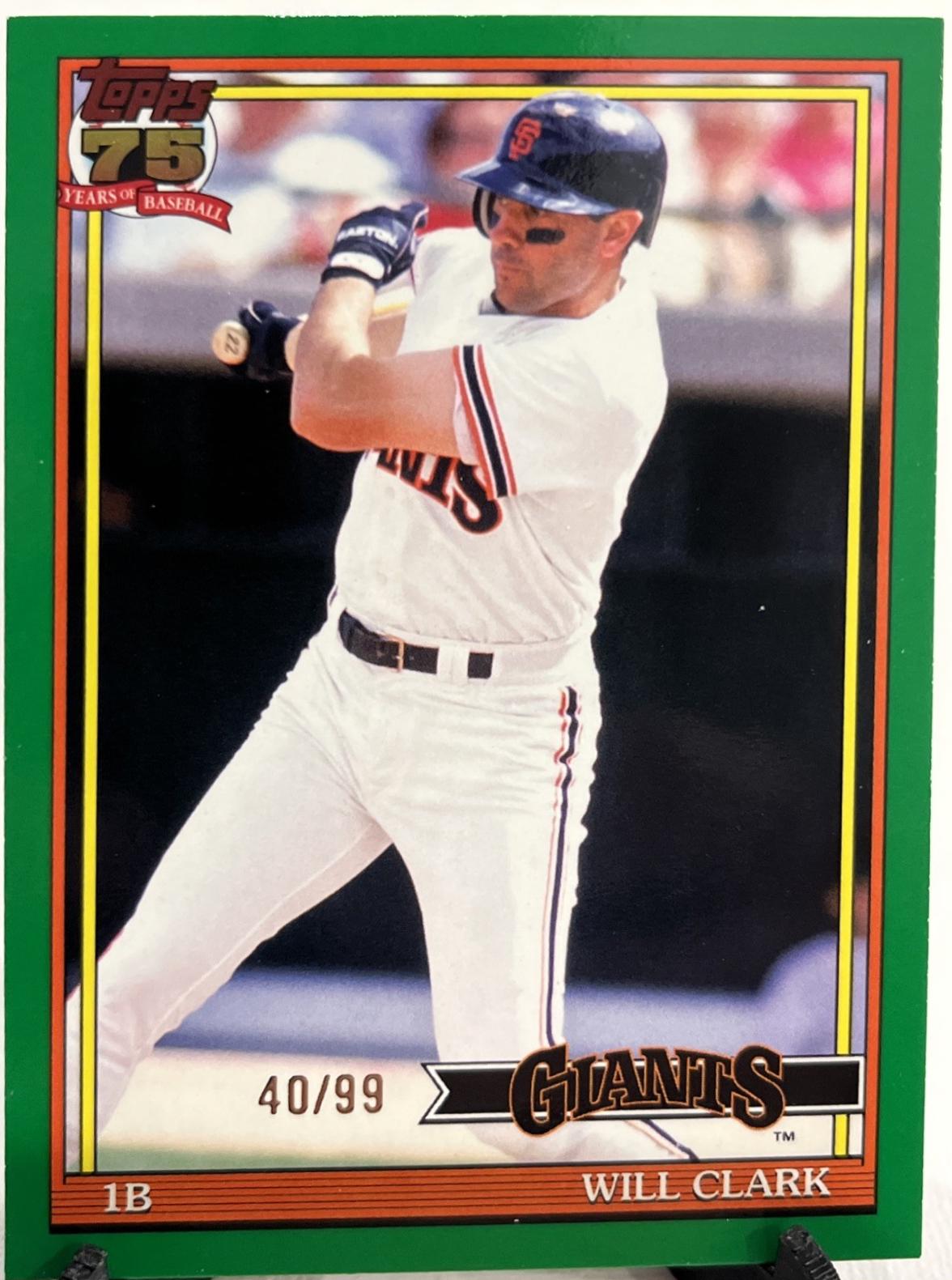 Will Clark [Green] #T91-11