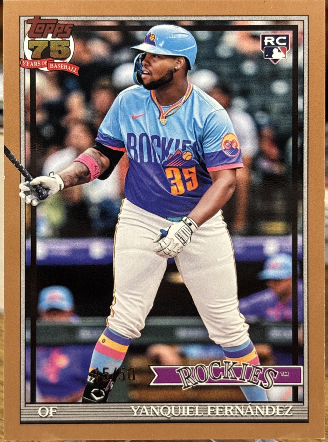 Yanquiel Fernandez [Gold] #T91-61