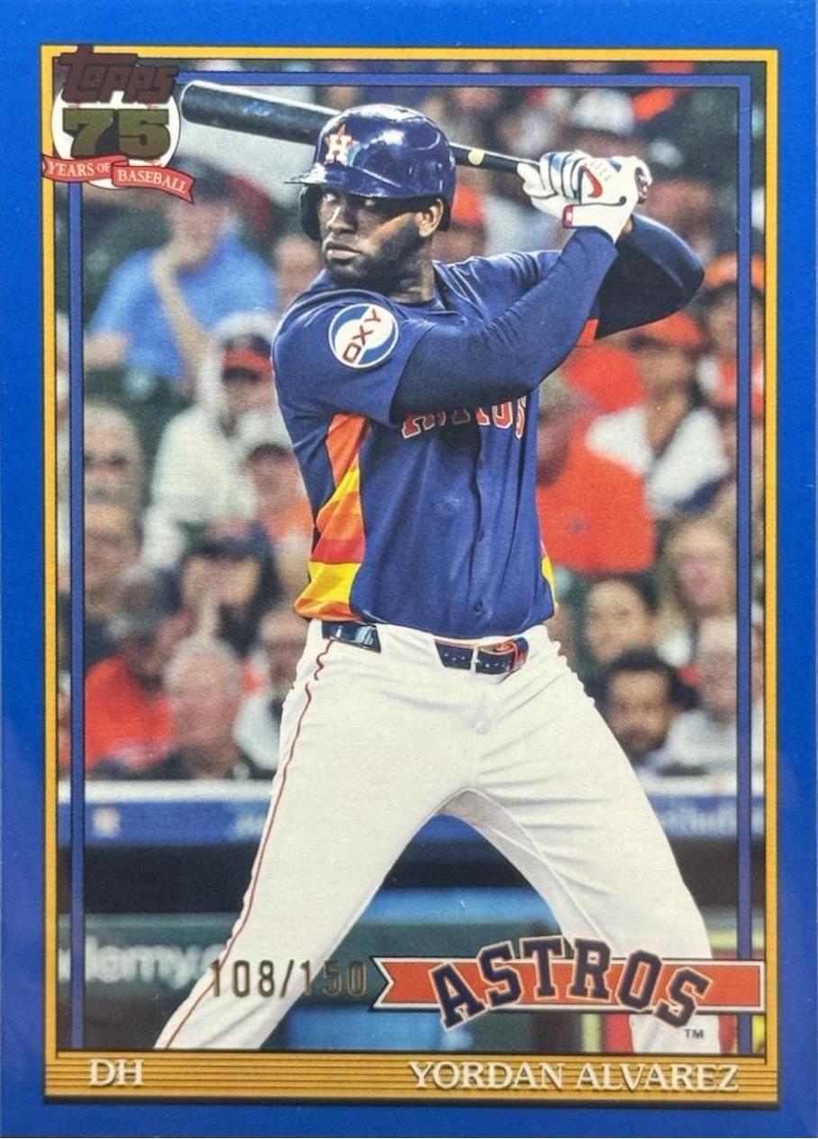 Yordan Alvarez [Blue] #T91-36