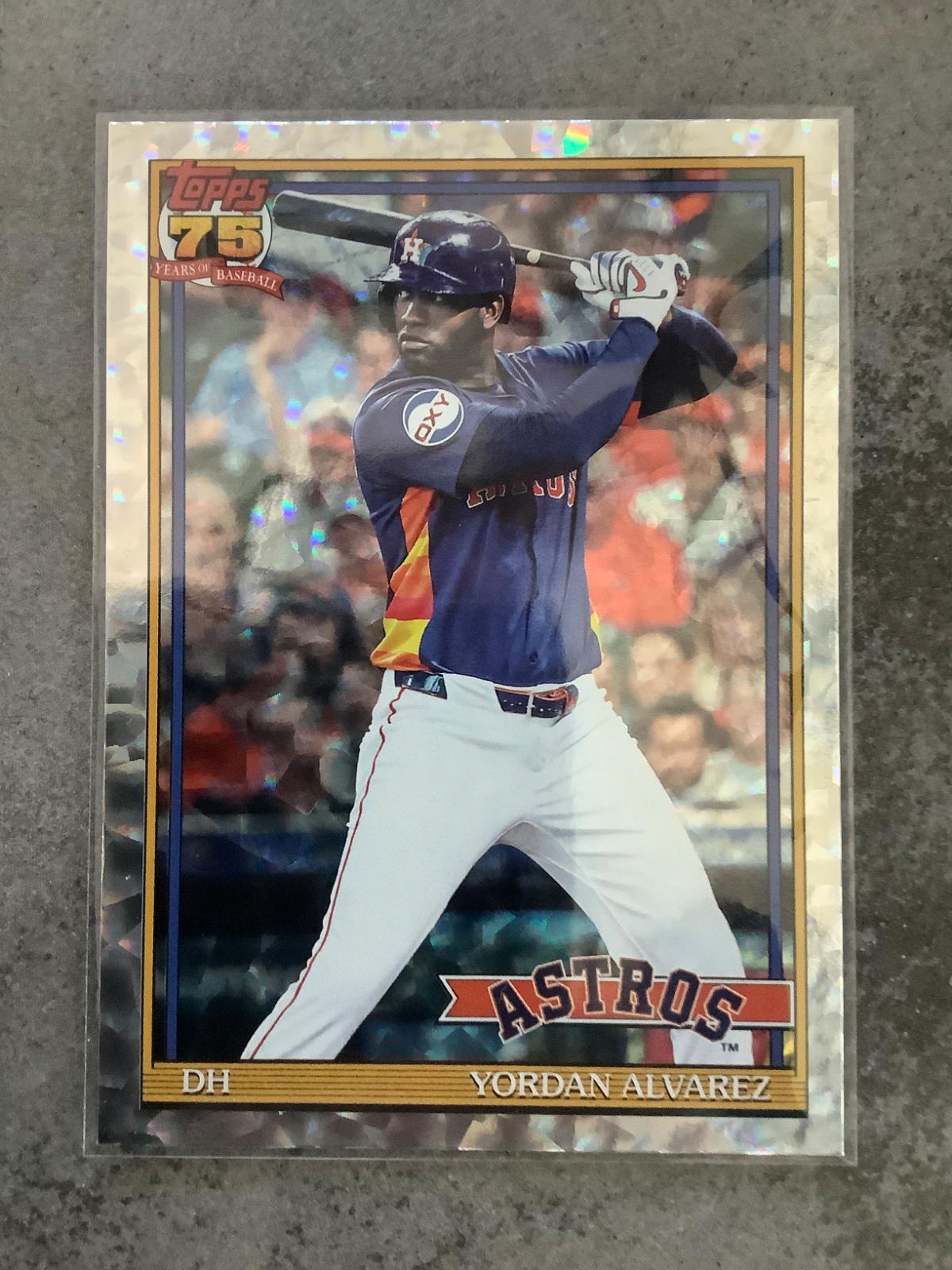 Yordan Alvarez [Crackleboard Foil] #T91-36