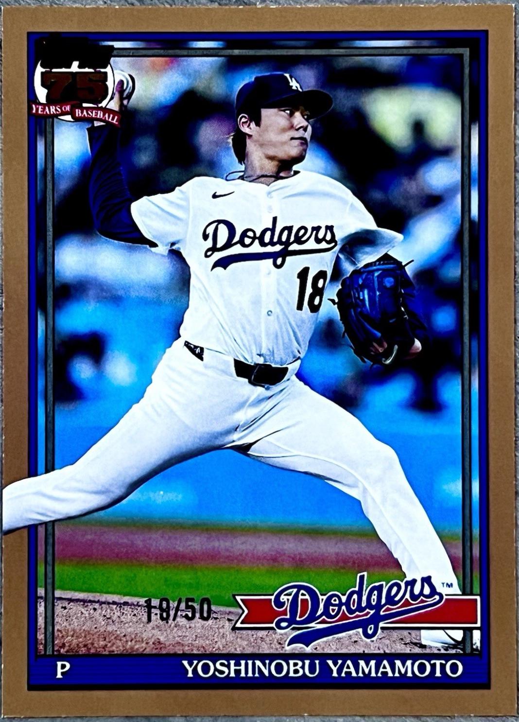 Yoshinobu Yamamoto [Gold] #T91-55
