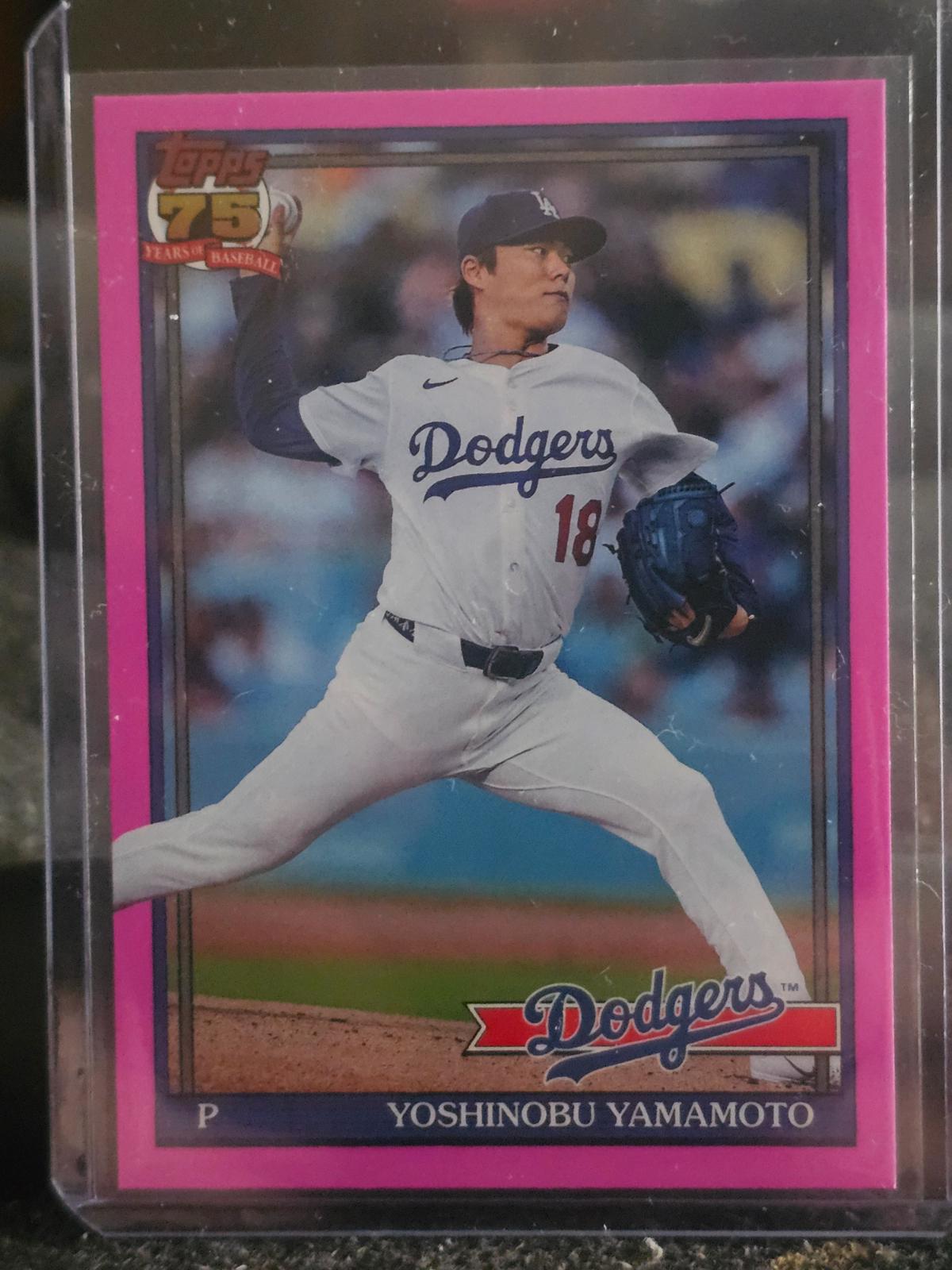 Yoshinobu Yamamoto [Pink] #T91-55