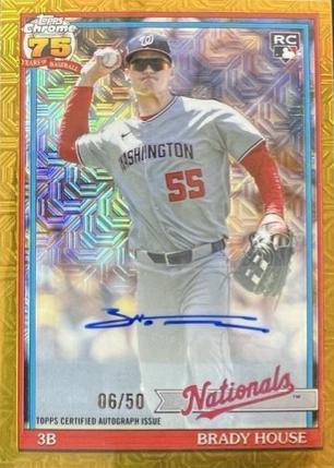 Brady House [Gold Autograph] #91C-15
