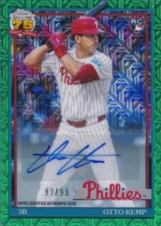 Otto Kemp [Green Autograph] #91C-20