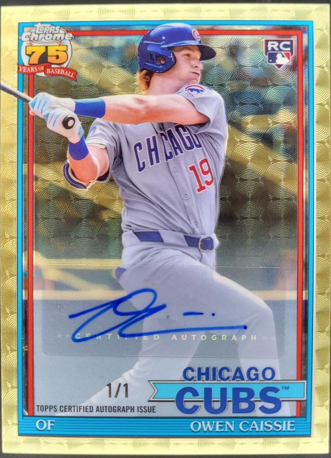 Owen Caissie [SuperFractor Autograph] #91C-11