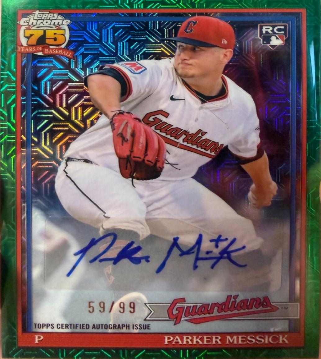 Parker Messick [Green Autograph] #91C-64