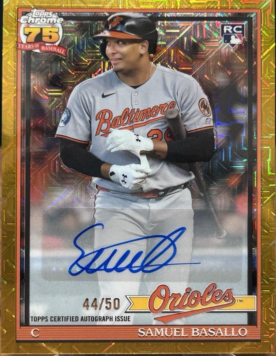 Samuel Basallo [Gold Autograph] #91C-30