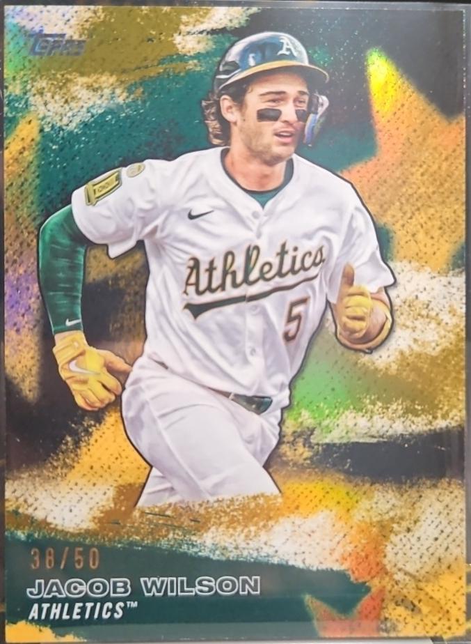 Jacob Wilson [Gold Crackleboard Foil] #SMLB-30
