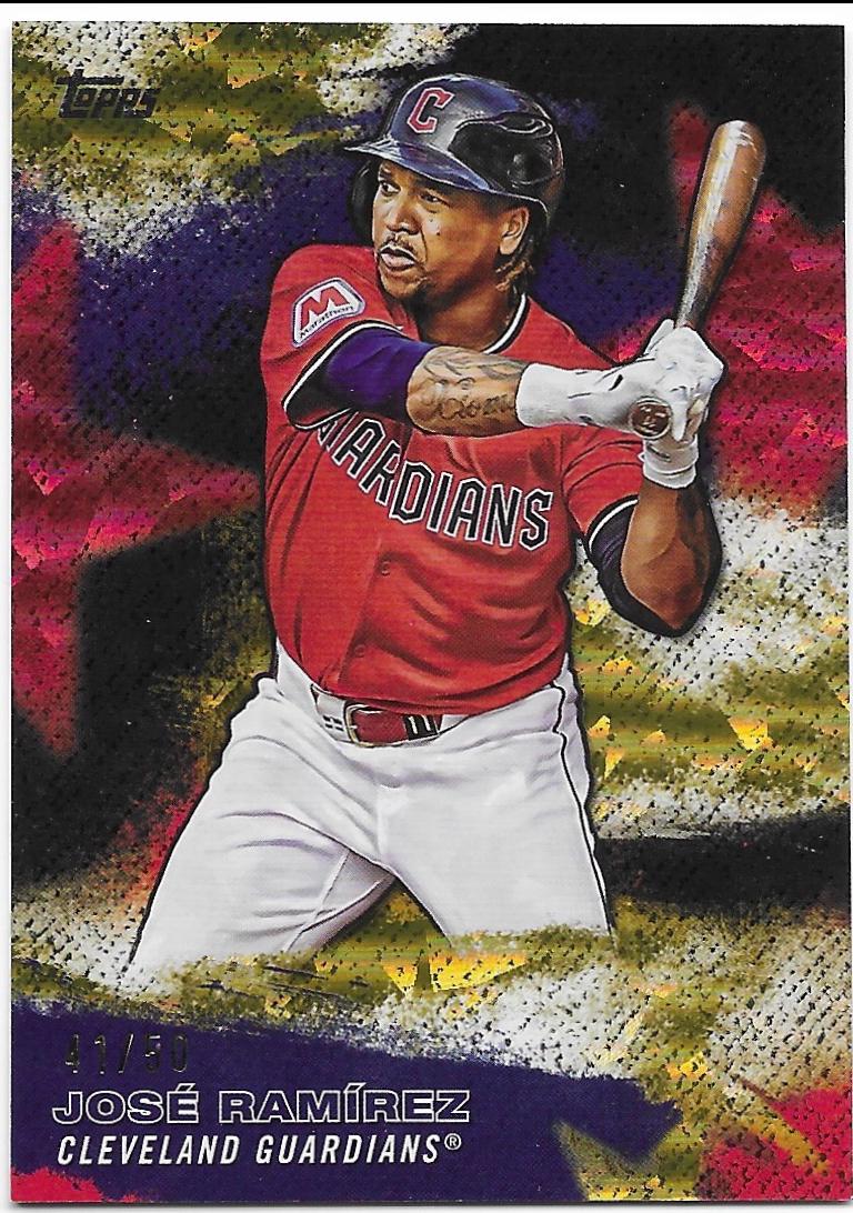 Jose Ramirez [Gold Crackleboard Foil] #SMLB-18