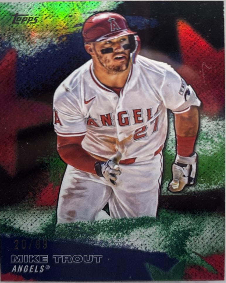 Mike Trout [Green] #SMLB-7