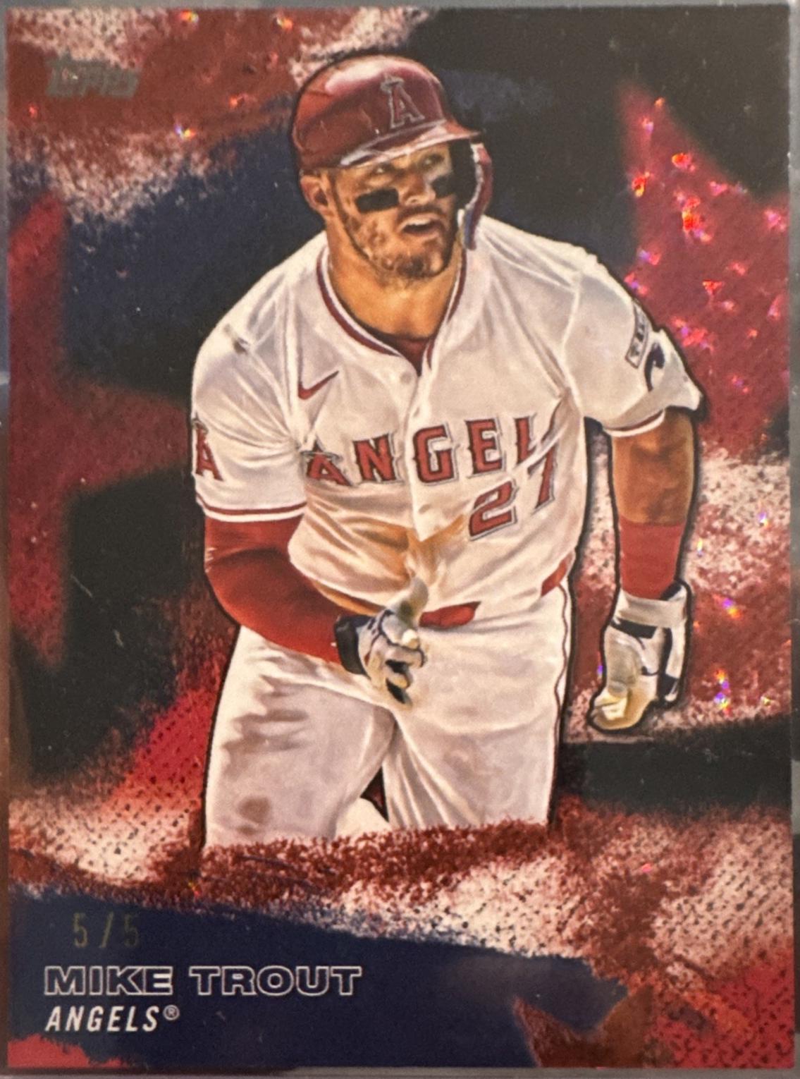 Mike Trout [Red] #SMLB-7