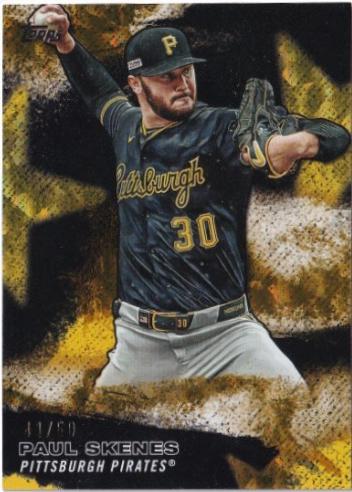 Paul Skenes [Gold Crackleboard Foil] #SMLB-21