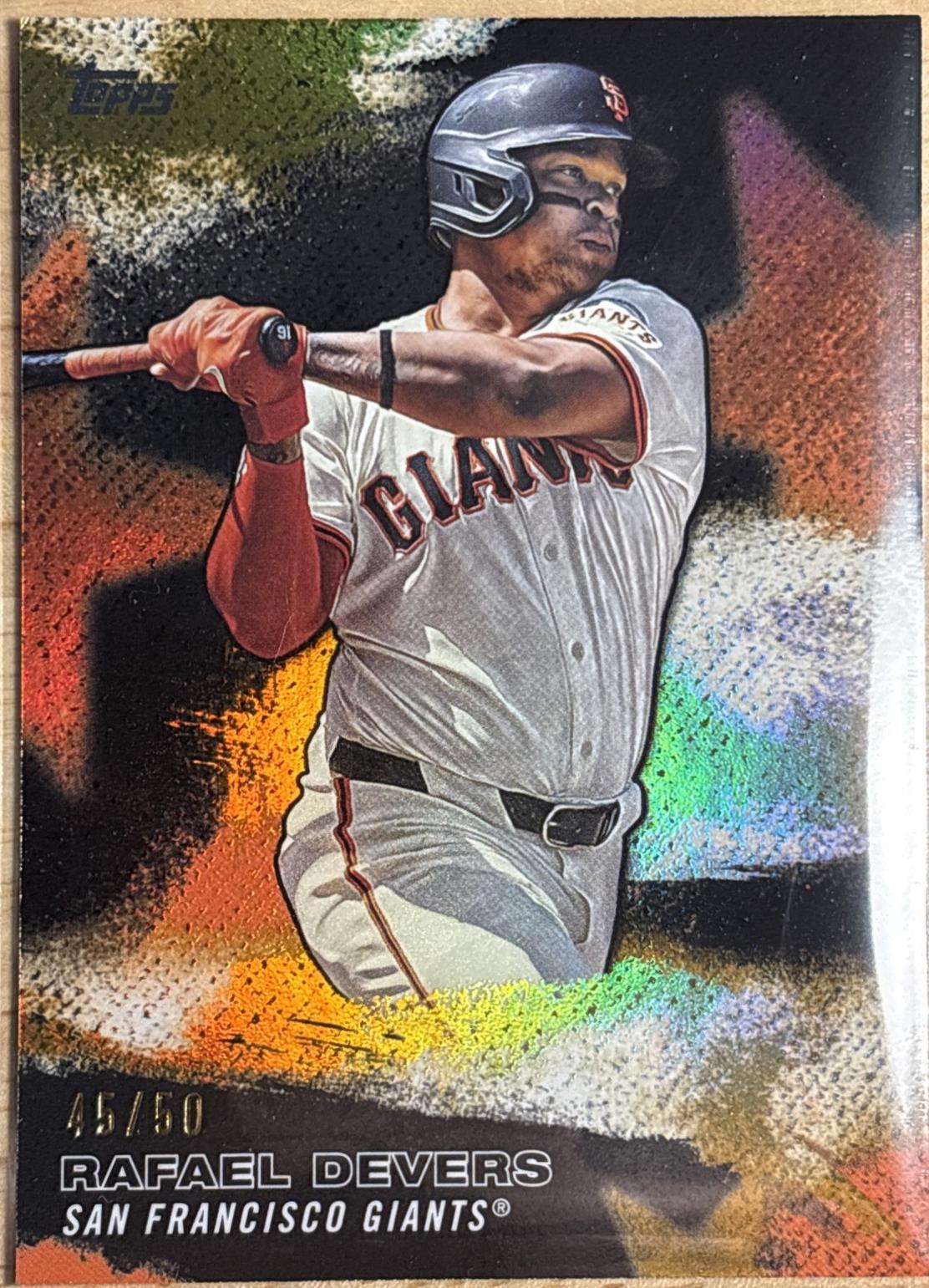 Rafael Devers [Gold Crackleboard Foil] #SMLB-19