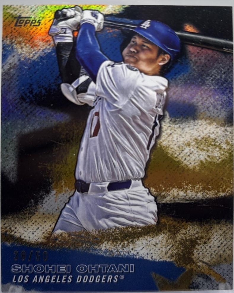 Shohei Ohtani [Gold Crackleboard Foil] #SMLB-9