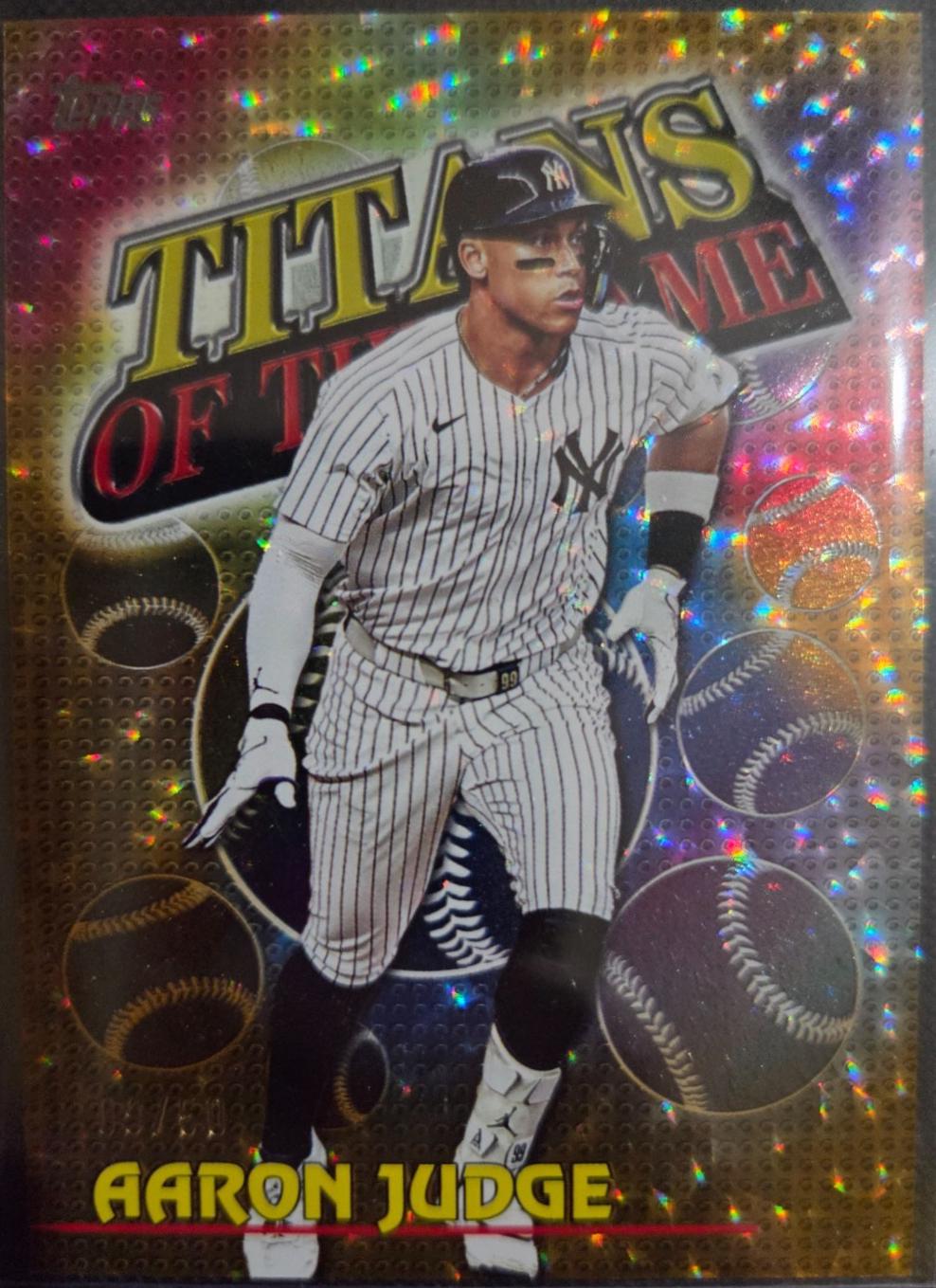 Aaron Judge [Gold Crackleboard Foil] #TOG-3
