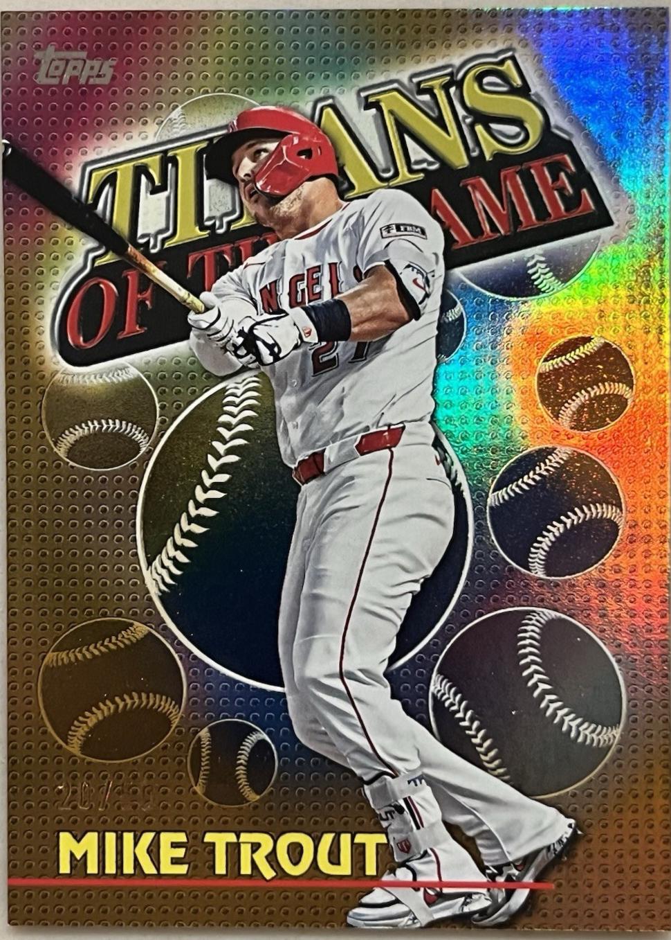 Mike Trout [Gold] #TOG-2