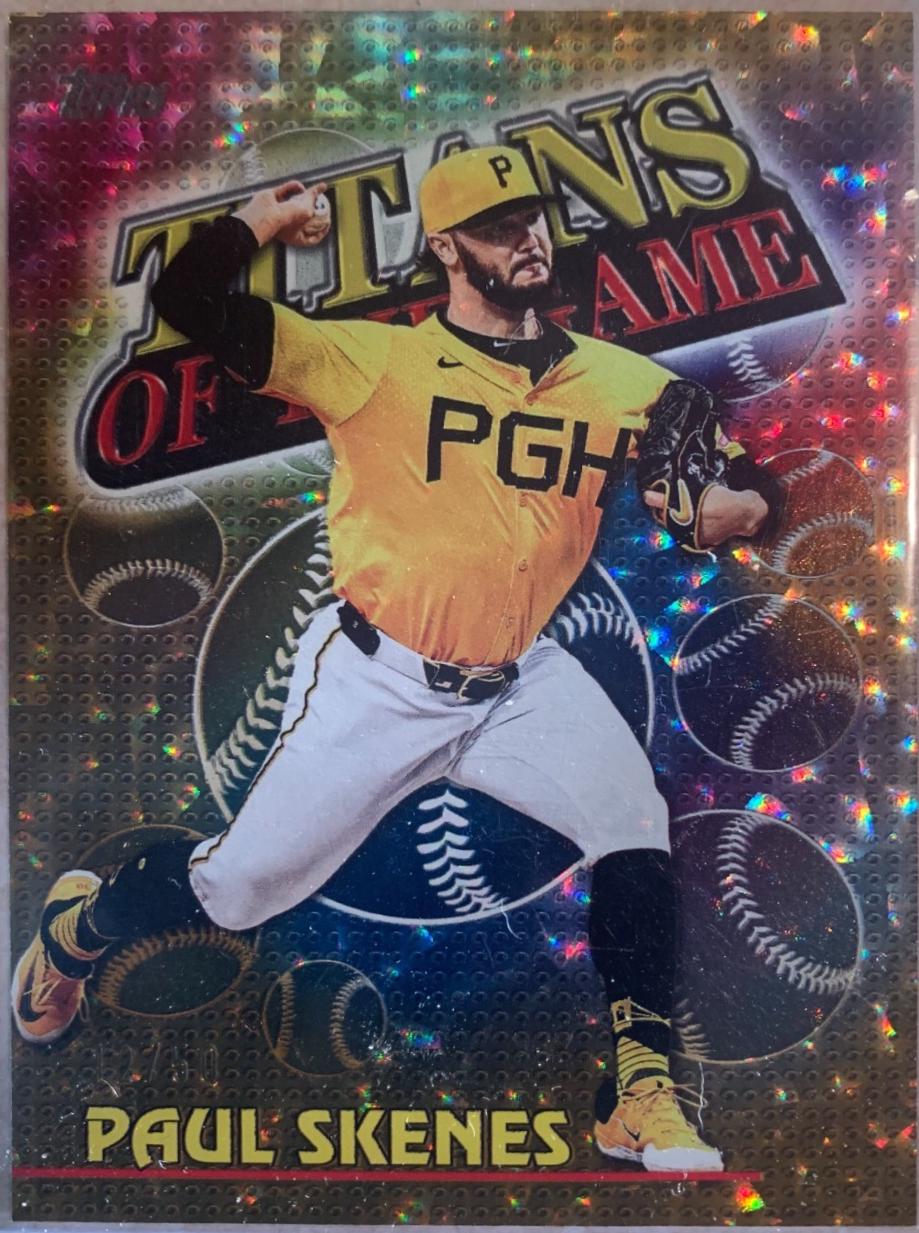 Paul Skenes [Gold Crackleboard Foil] #TOG-14