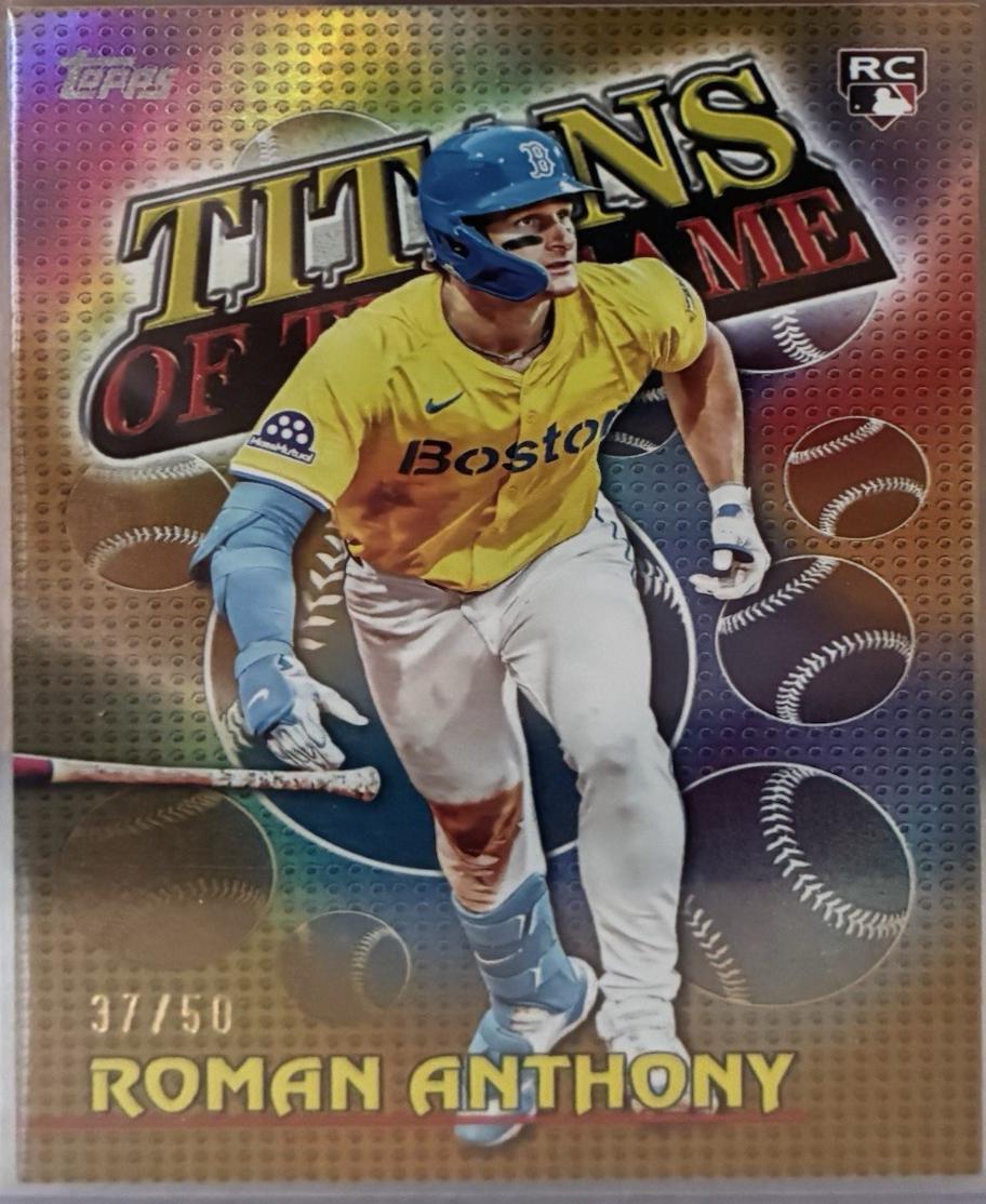 Roman Anthony [Gold Crackleboard Foil] #TOG-9