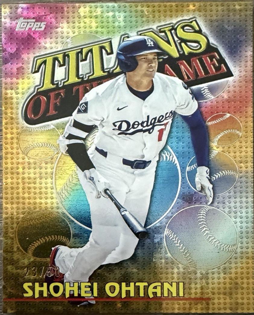 Shohei Ohtani [Gold Crackleboard Foil] #TOG-1