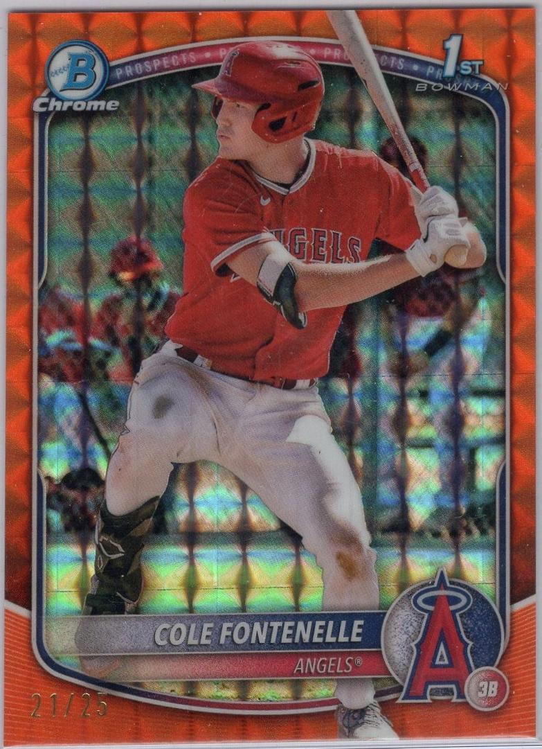 Cole Fontenelle [Orange Geometric] #BCP-32