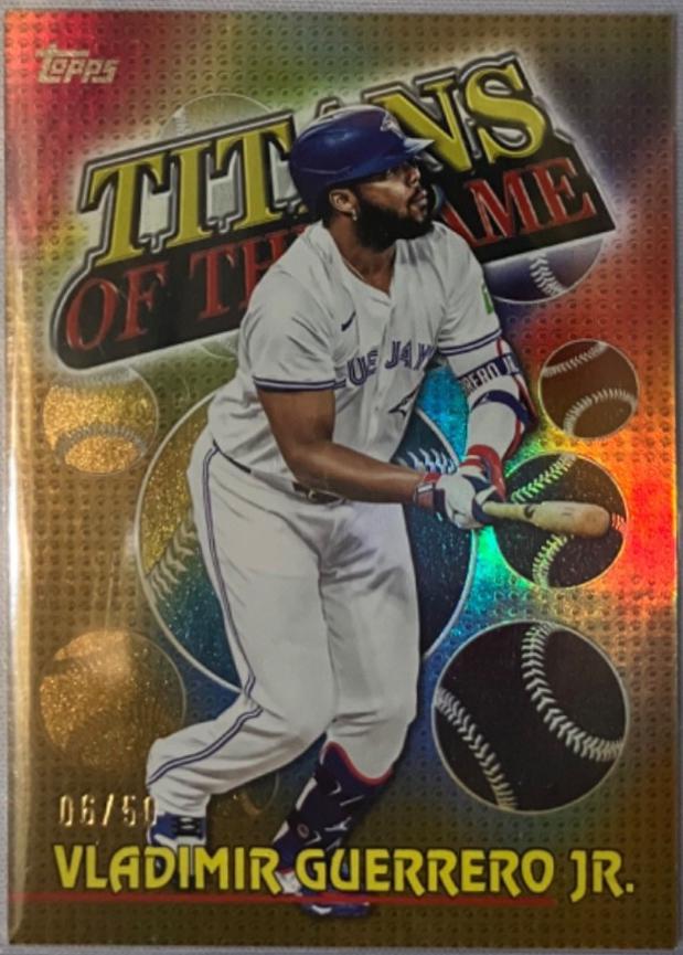 Vladimir Guerrero Jr. [Gold Crackleboard Foil] #TOG-17