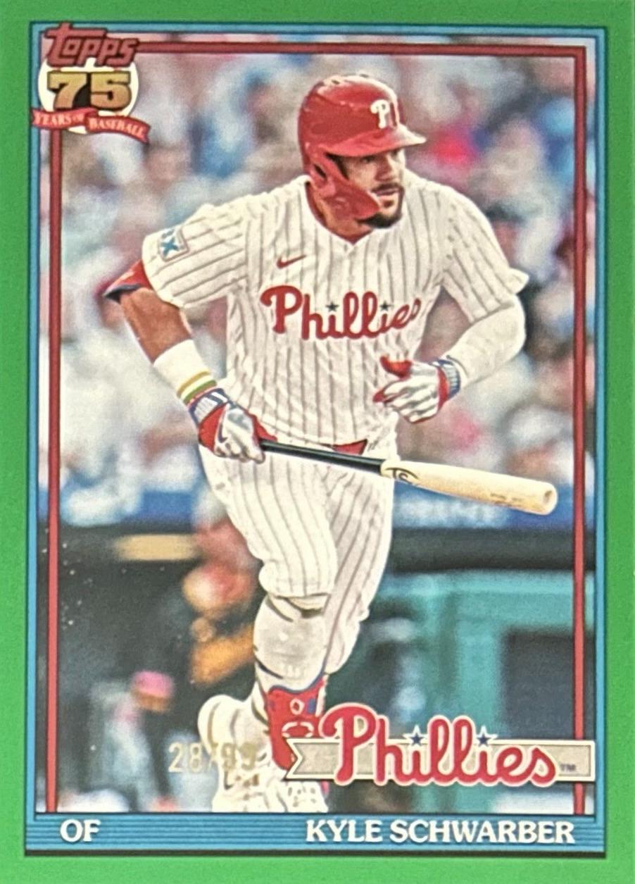 Kyle Schwarber [Green] #T91-5