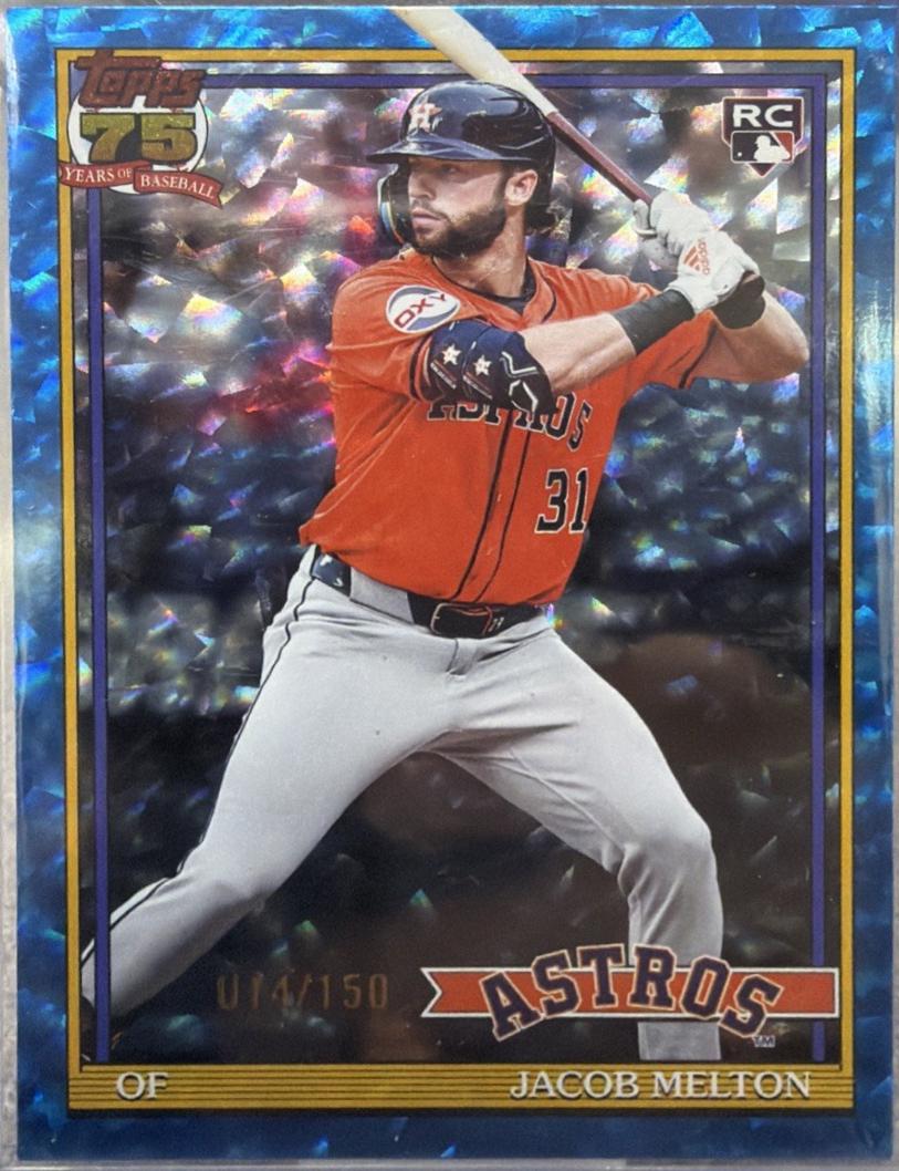 Jacob Melton [Blue Crackleboard Foil] #T91-56