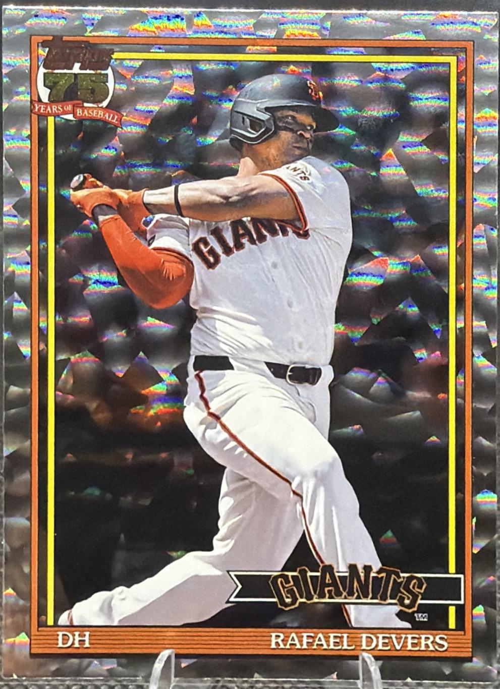 Rafael Devers [Crackleboard Foil] #T91-54
