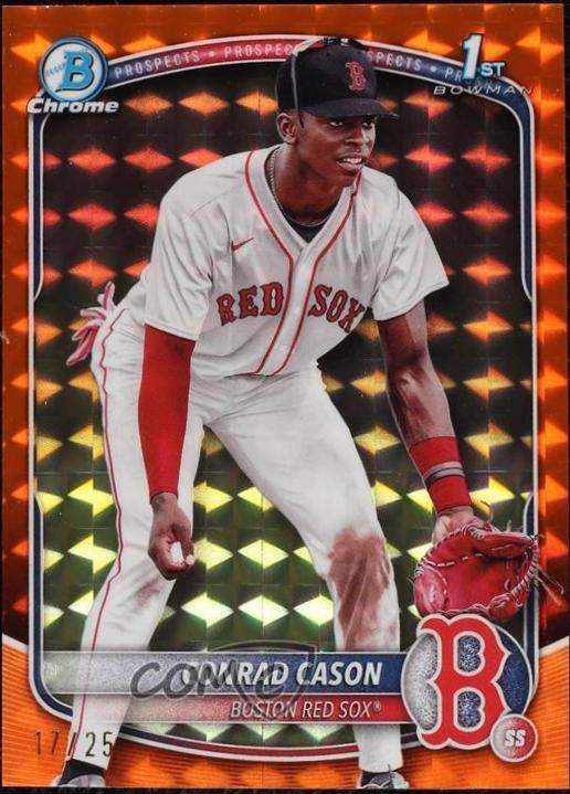 Conrad Cason [Orange Geometric] #BCP-130