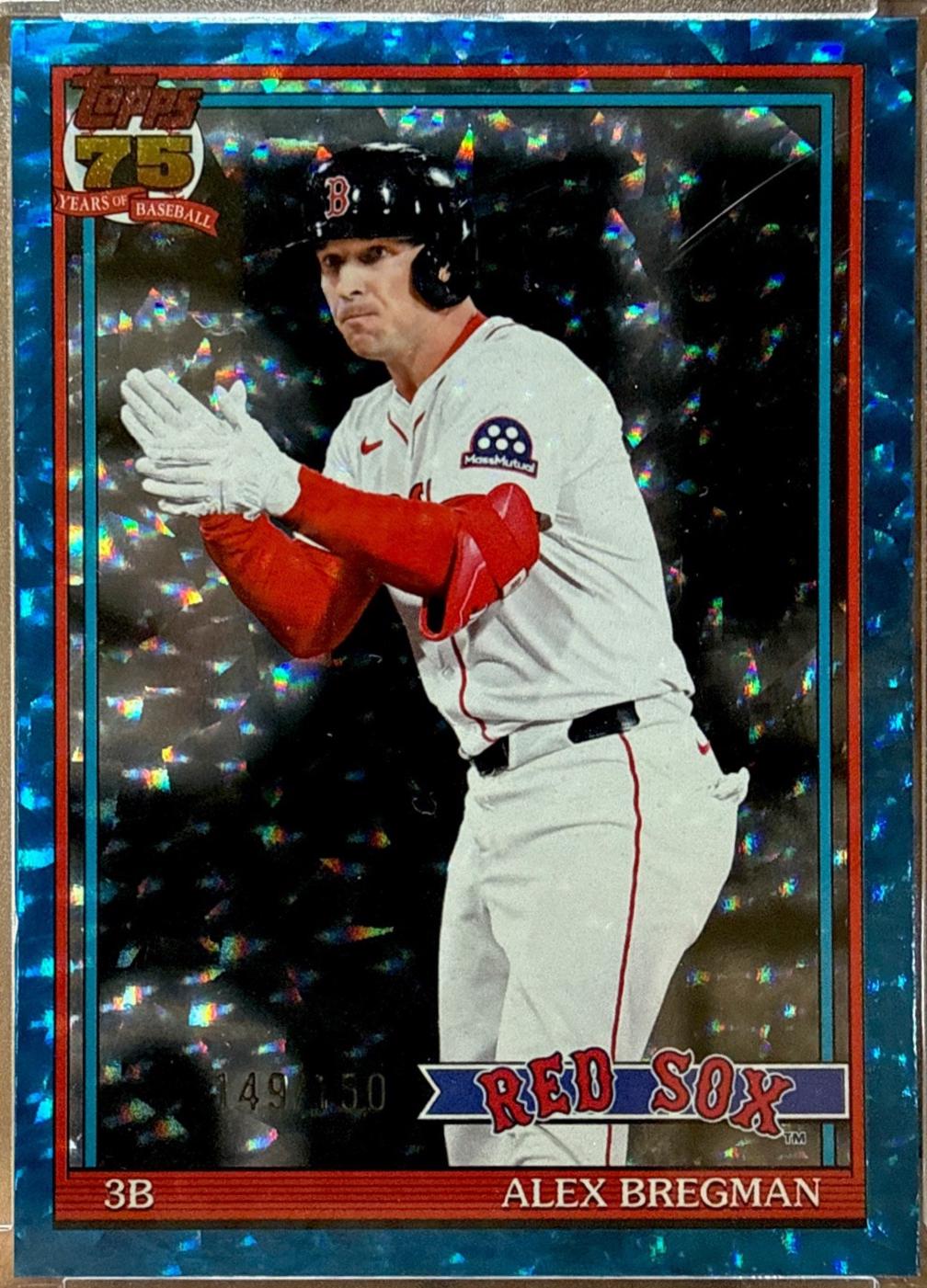 Alex Bregman [Blue Crackleboard Foil] #T91-70