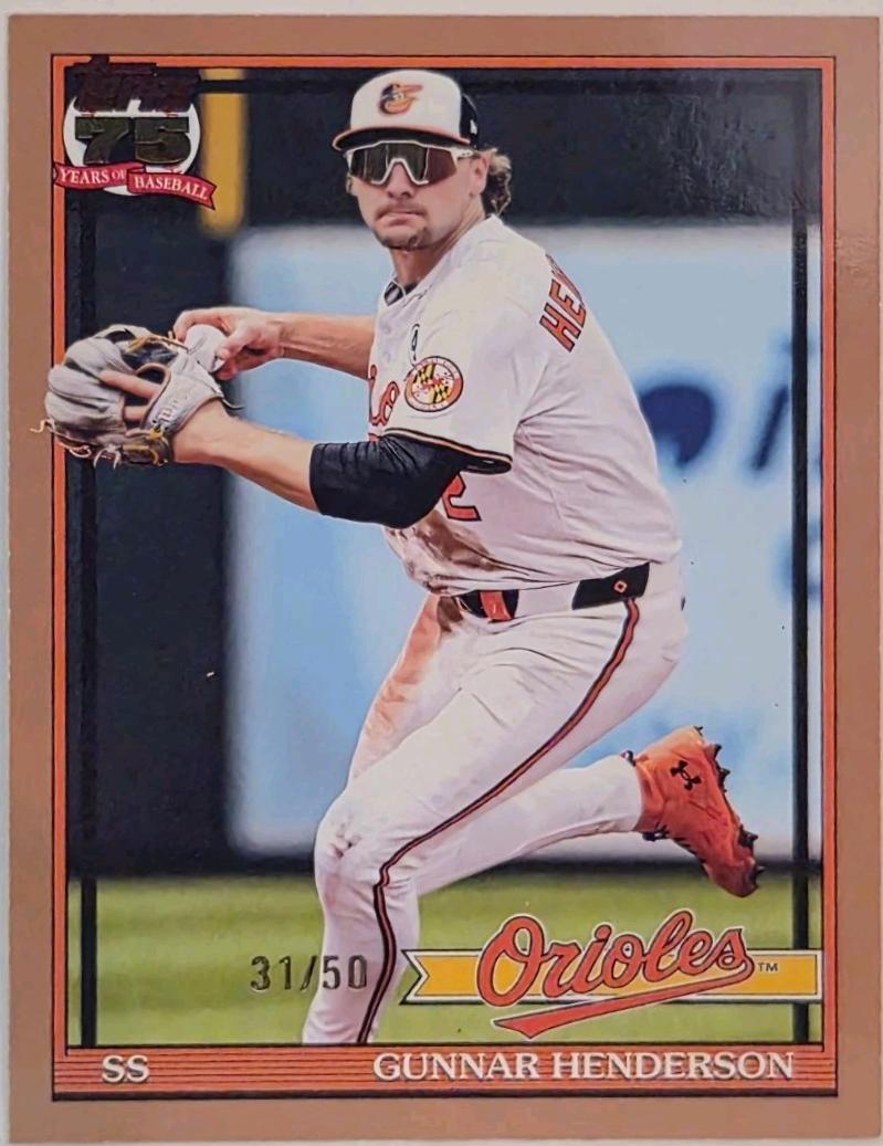 Gunnar Henderson [Gold] #T91-49