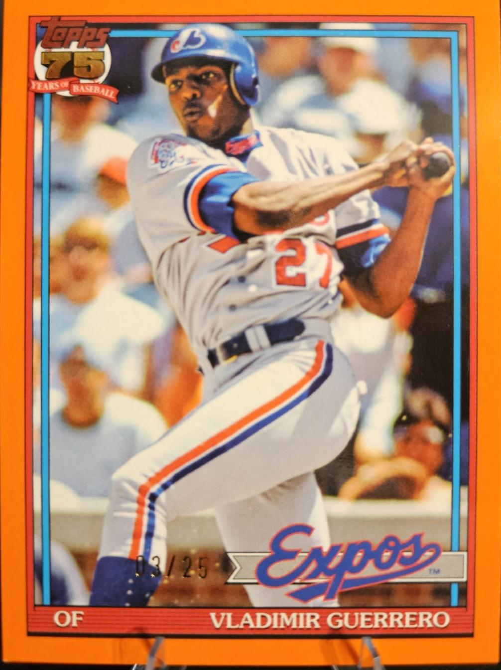 Vladimir Guerrero [Orange] #T91-93