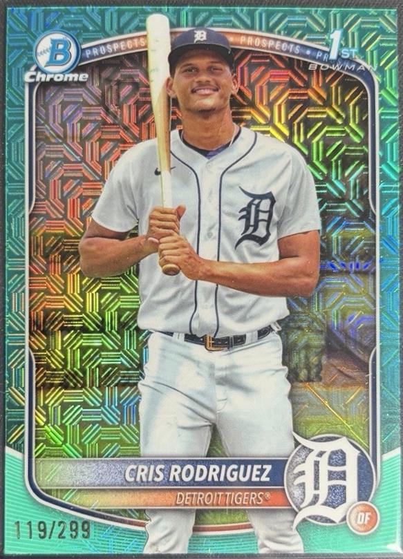 Cris Rodriguez [Aqua Mega Refractor] #BCP-250