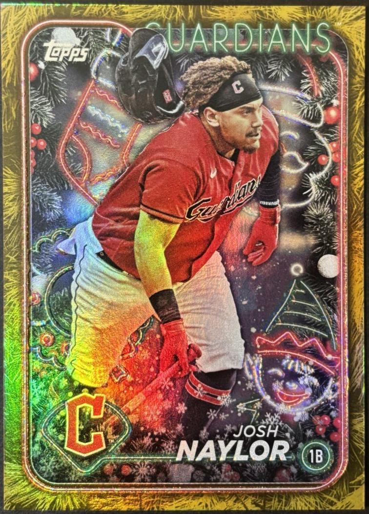 Josh Naylor [Golden Metallic Holiday Tree] #H120