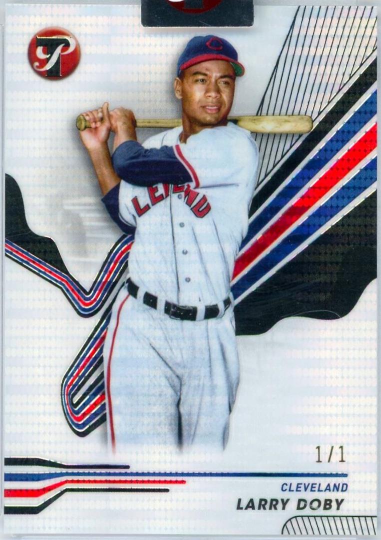 Larry Doby [Pristine Black] #25