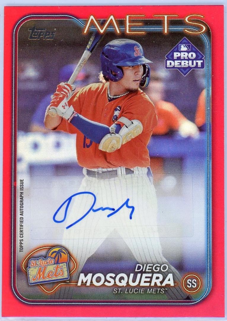 Diego Mosquera [Red Autograph] #PD-72