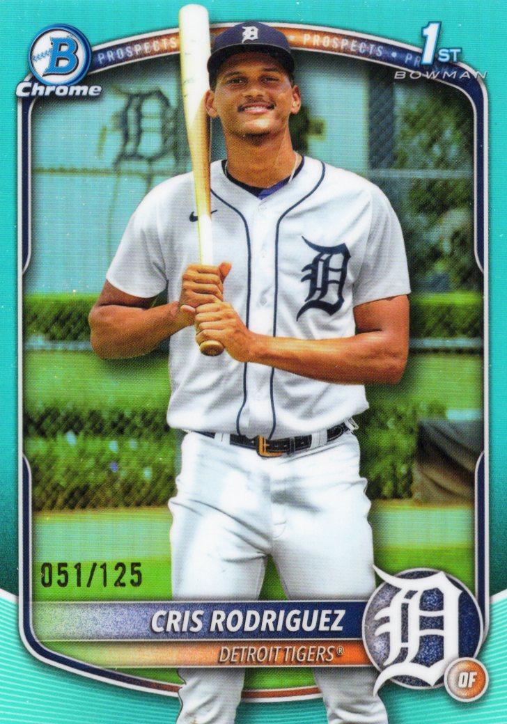 Cris Rodriguez [Aqua Refractor] #BCP-250