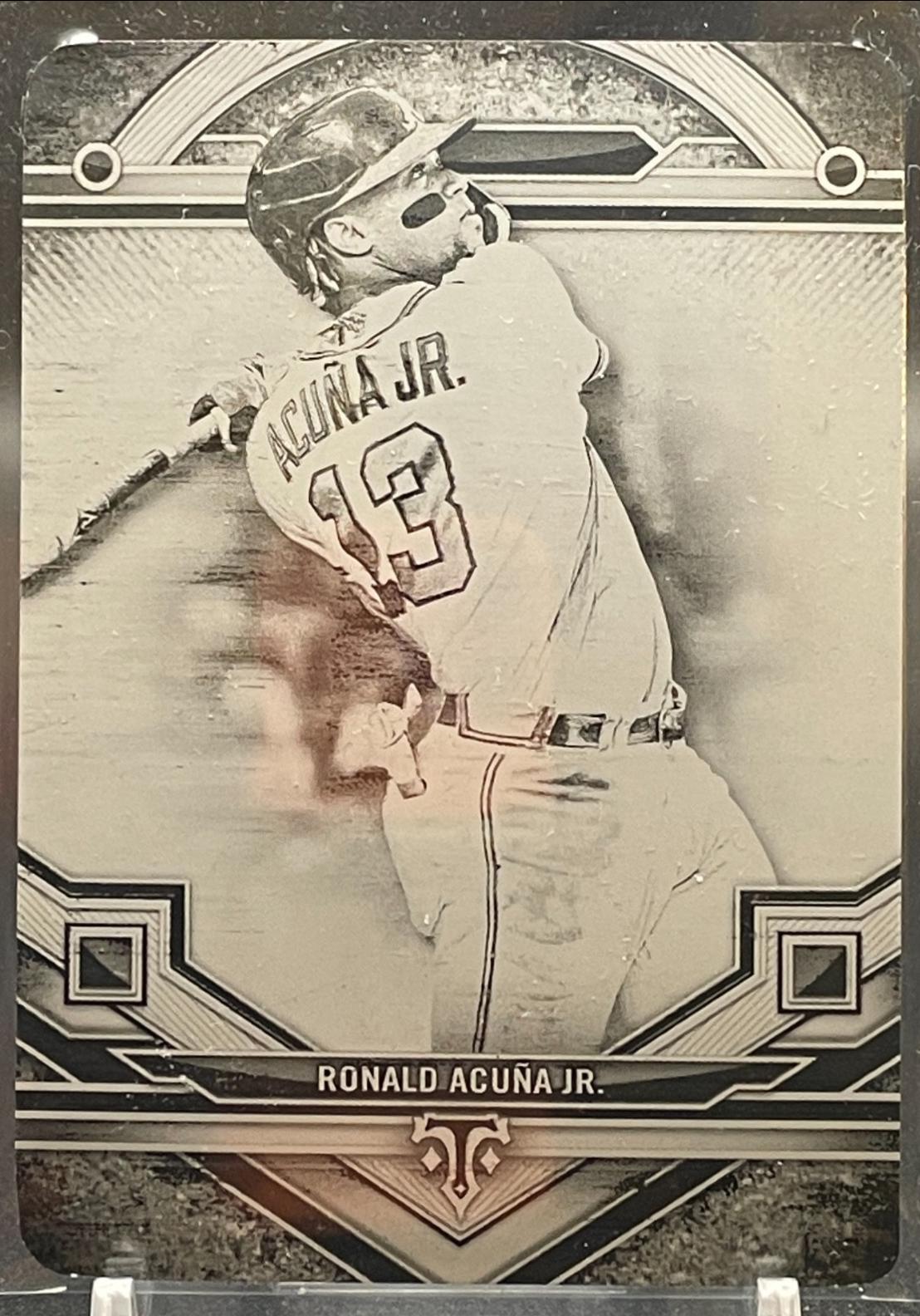 Ronald Acuna Jr. [Printing Plate] #145