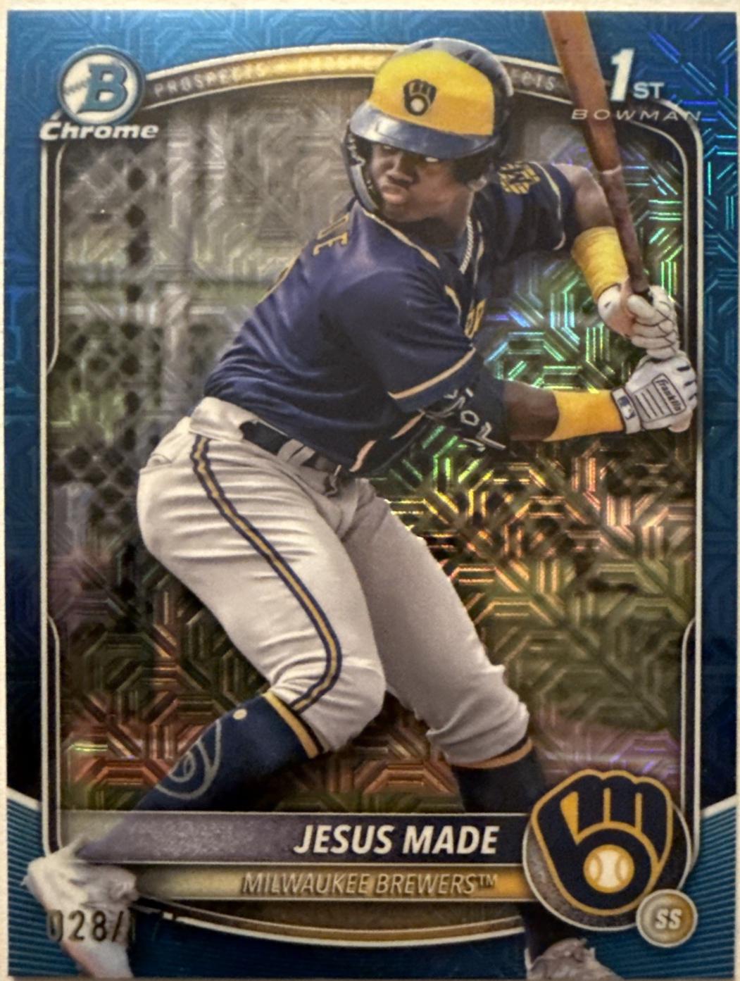 Chad Patrick [Blue Mojo Refractor] #28