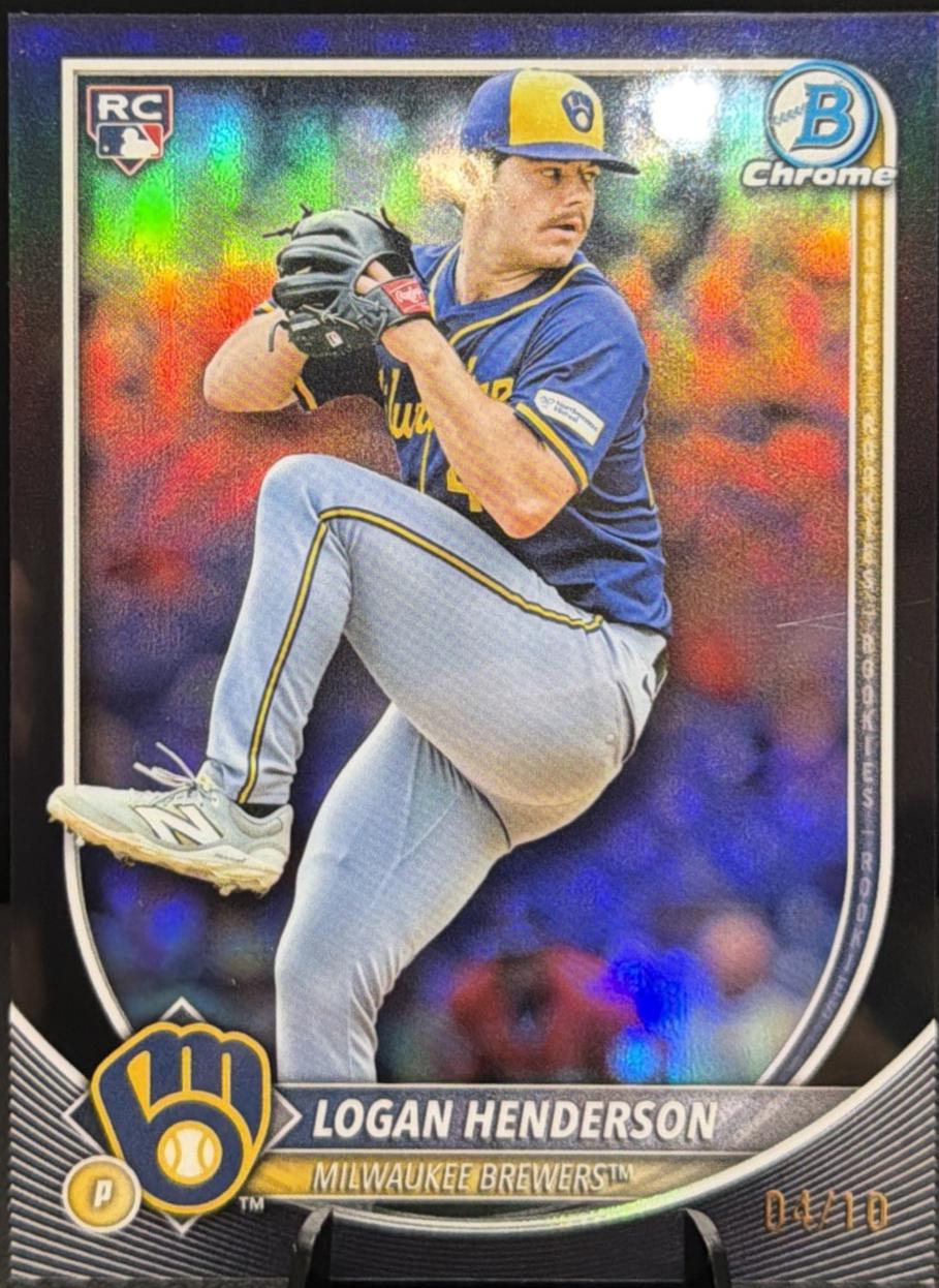 Logan Henderson [Black Refractor] #92