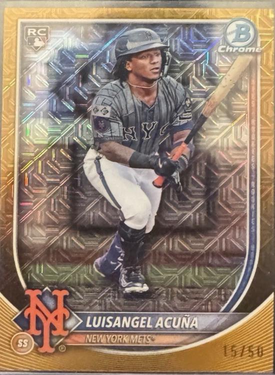 Luisangel Acuna [Gold Mojo Refractor] #32
