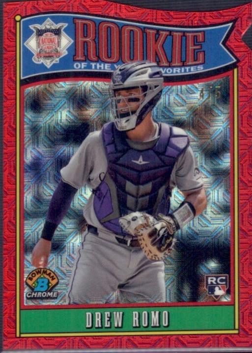 Matt Olson [Red Mojo Refractor] #4