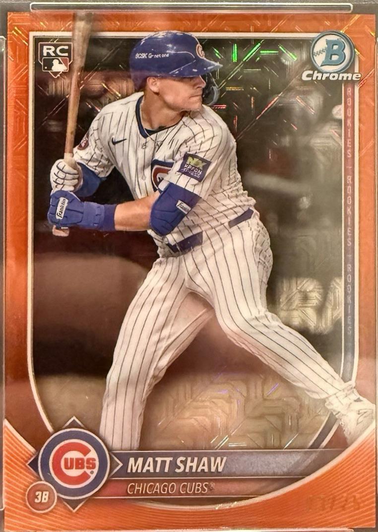 Matt Shaw [Orange Mojo Refractor] #46
