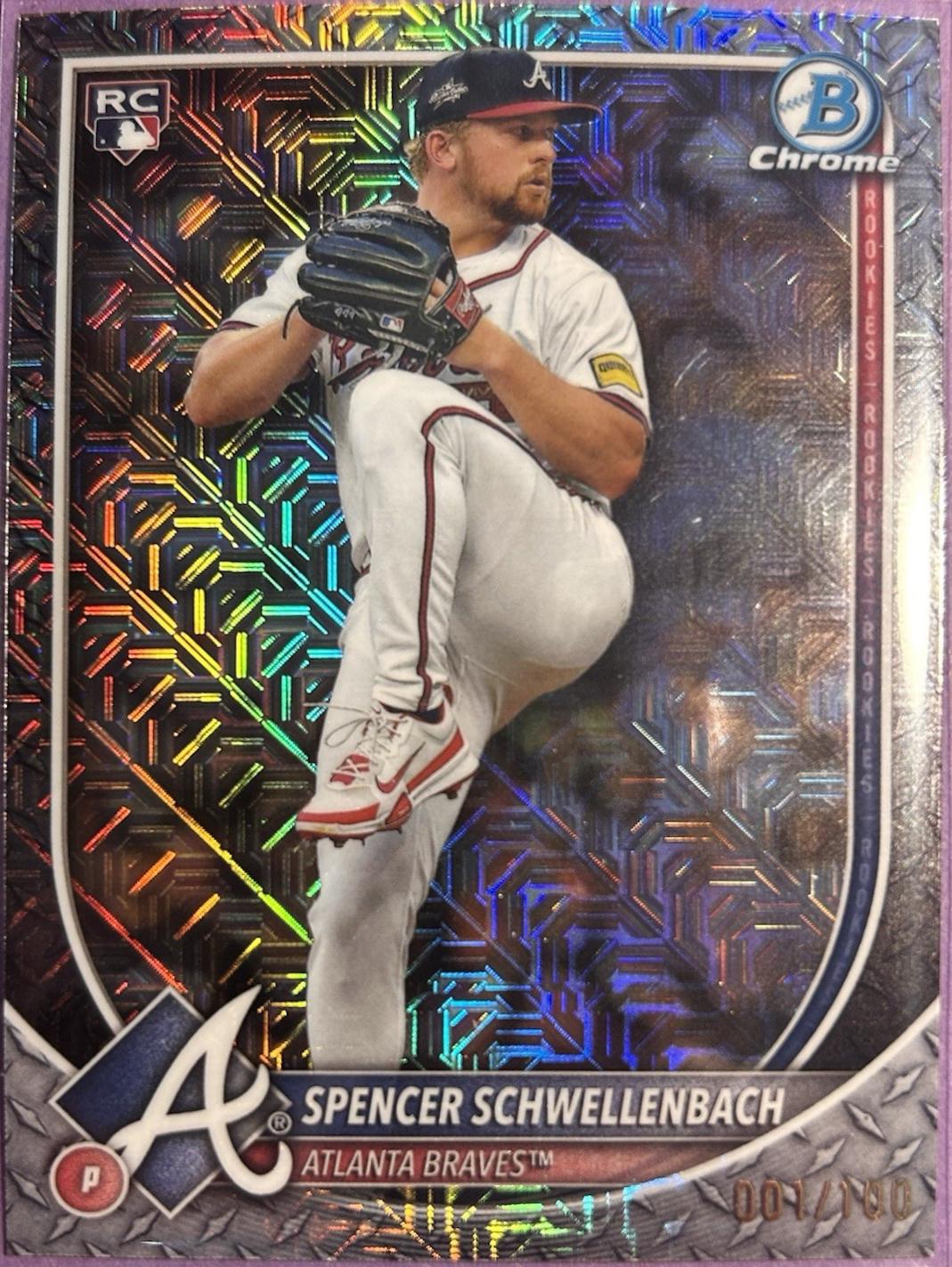 Spencer Schwellenbach [Steel Metal Mojo Refractor] #84