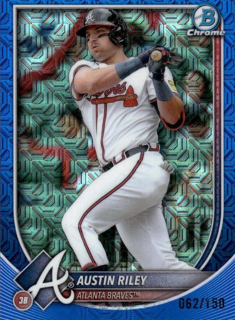 Trey Sweeney [Blue Mojo Refractor] #25
