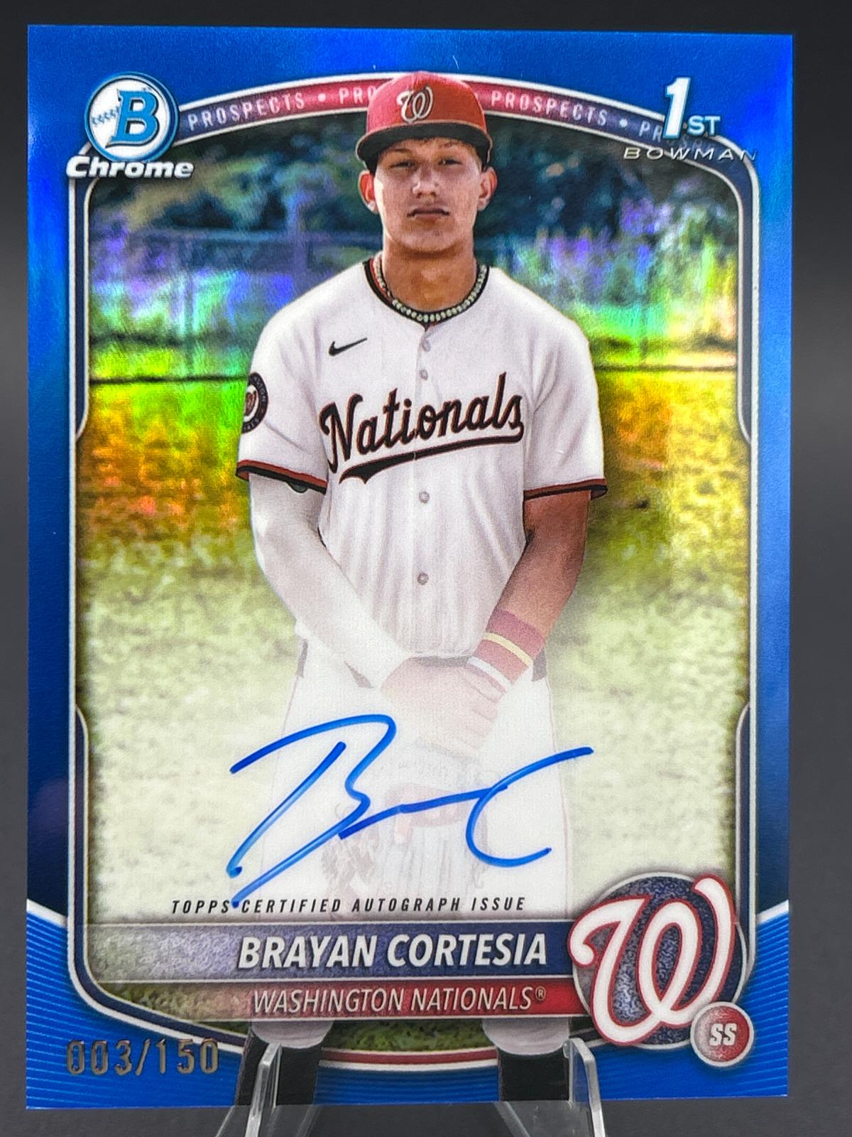 Brayan Cortesia [Blue Refractor] #CPA-BC