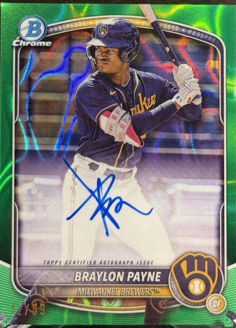 Braylon Payne [Green Lava Refractor] #CPA-BP