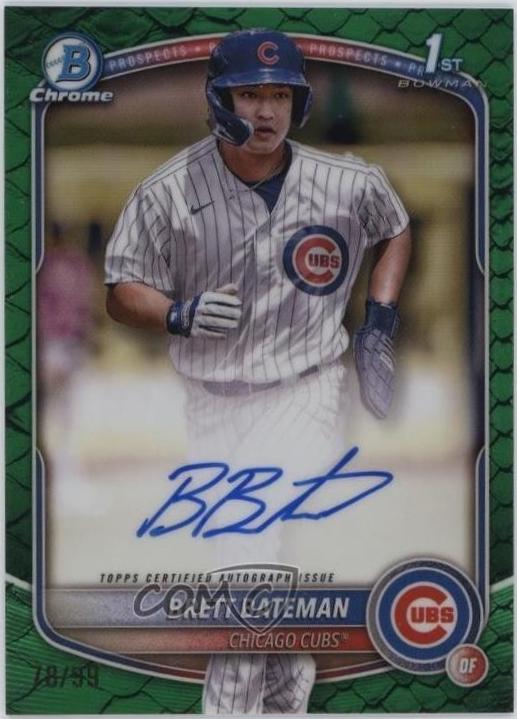 Brett Bateman [Reptilian Green Refractor] #CPA-BBA
