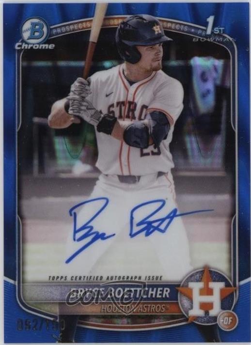 Bryce Boettcher [Blue RayWave Refractor] #CPA-BB
