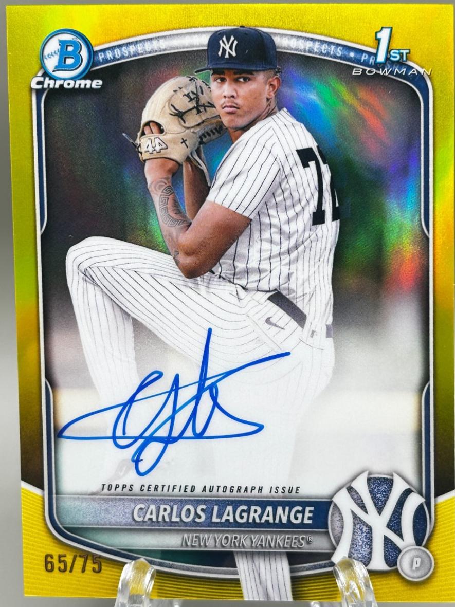 Carlos Lagrange [Yellow Mojo] #CPA-CL